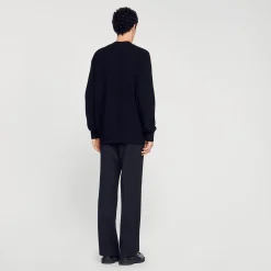 Homme SANDRO Cardigan En Yak