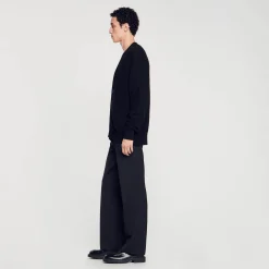 Homme SANDRO Cardigan En Yak