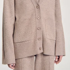 Femme SANDRO Cardigan Long Strassé