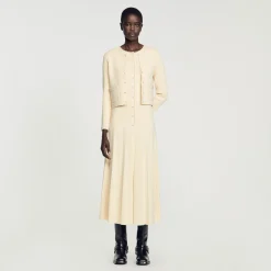 Femme SANDRO Cardigan Orné De Perles