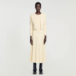 Femme SANDRO Cardigan Orné De Perles