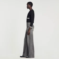 Femme SANDRO Cardigan Orné De Perles