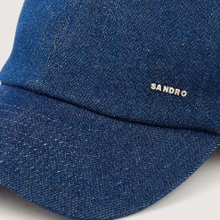 Homme SANDRO Casquette En Denim