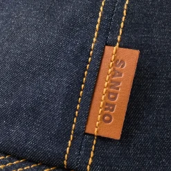 Homme SANDRO Casquette En Jean