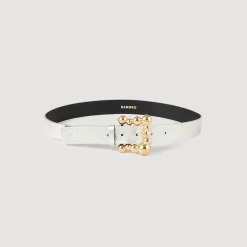 Femme SANDRO Ceinture En Cuir