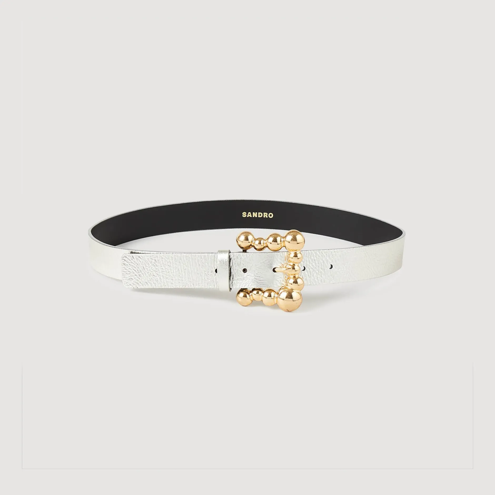 Femme SANDRO Ceinture En Cuir