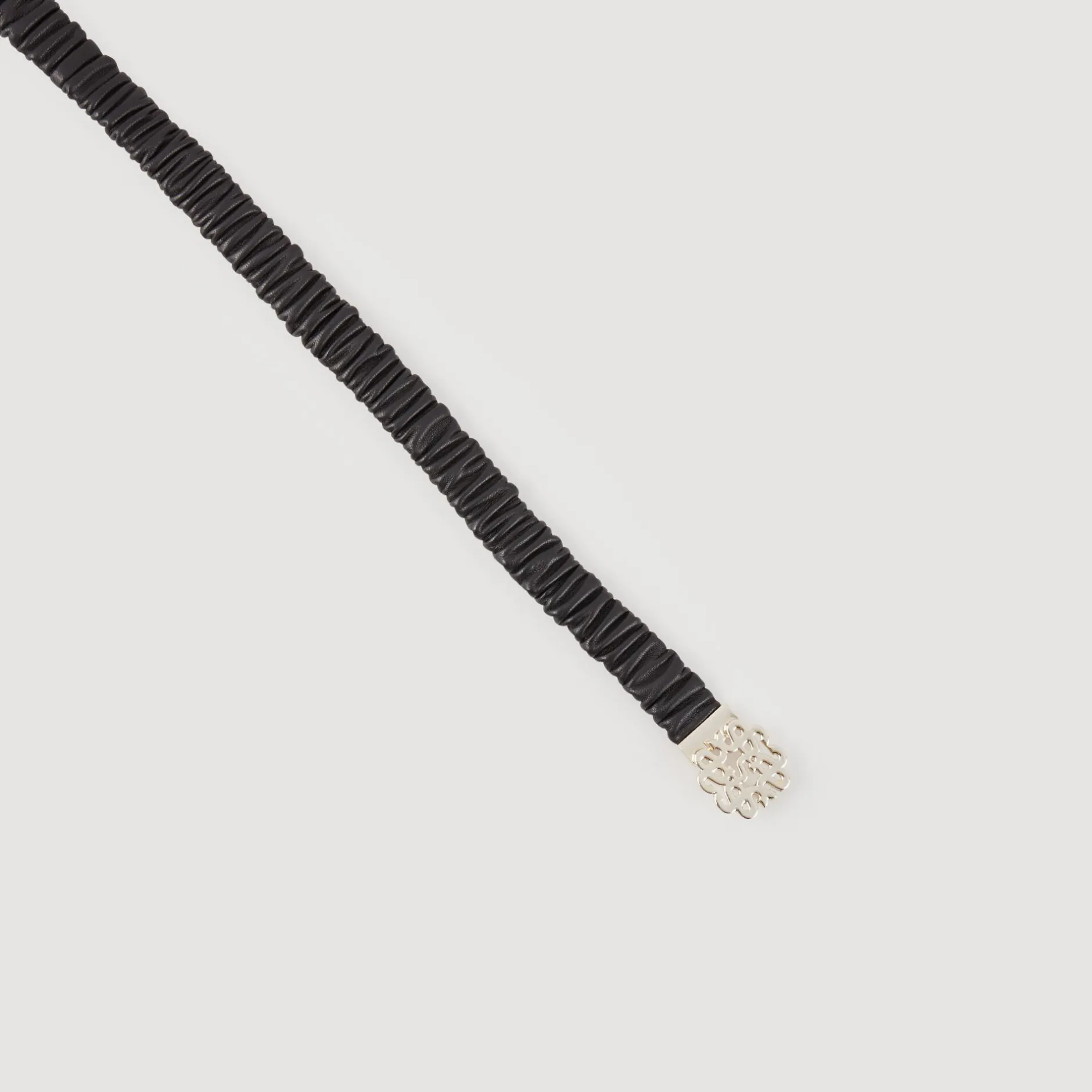 Femme SANDRO Ceinture En Cuir élastique