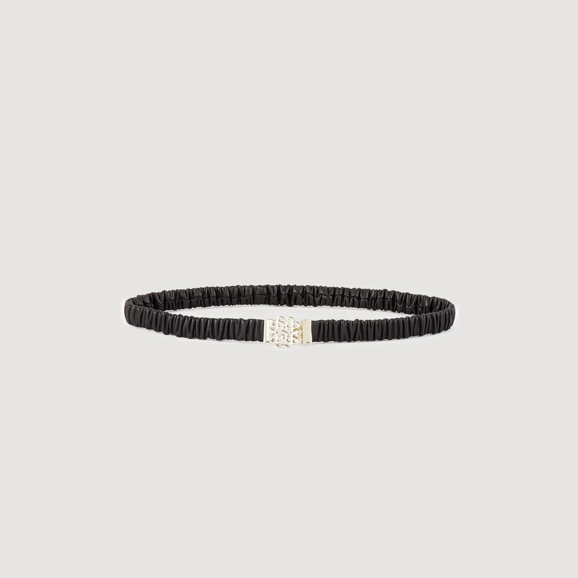 Femme SANDRO Ceinture En Cuir élastique
