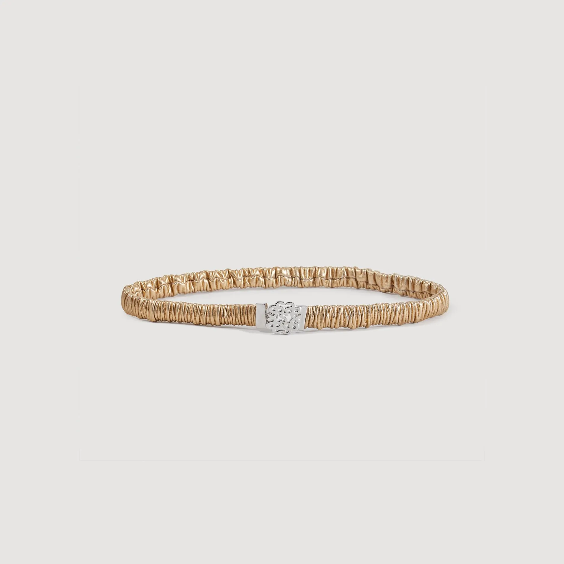 Femme SANDRO Ceinture En Cuir élastique