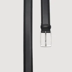Homme SANDRO Ceinture En Cuir Lisse