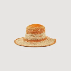 Femme SANDRO Chapeau En Raphia