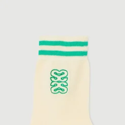 Femme SANDRO Chaussettes Brodées