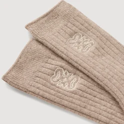 Femme SANDRO Chaussettes Brodées