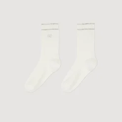 Femme SANDRO Chaussettes Strassées