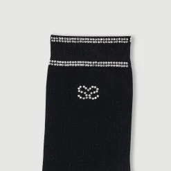 Femme SANDRO Chaussettes Strassées