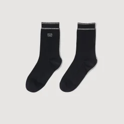 Femme SANDRO Chaussettes Strassées