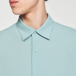 Homme SANDRO Chemise à Manches Courtes