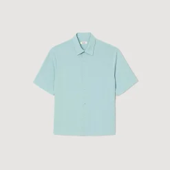 Homme SANDRO Chemise à Manches Courtes