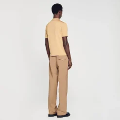 Homme SANDRO Chemise à Manches Courtes