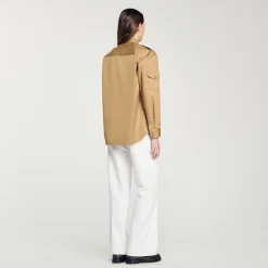 Femme SANDRO Chemise à Poches