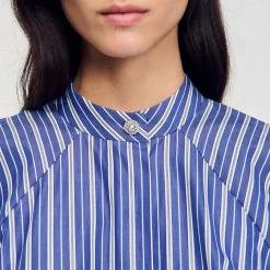 Femme SANDRO Chemise à Rayures