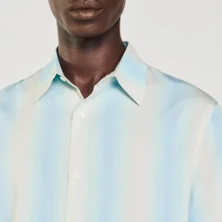 Homme SANDRO Chemise à Rayures