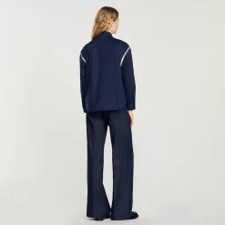 Femme SANDRO Chemise à Strass