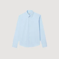 Homme SANDRO Chemise Ajustée En Coton Stretch