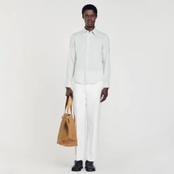 Homme SANDRO Chemise Coupe Classique