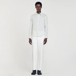 Homme SANDRO Chemise Coupe Classique