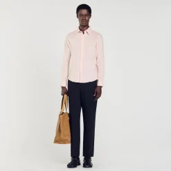Homme SANDRO Chemise Coupe Classique