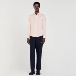 Homme SANDRO Chemise Coupe Classique