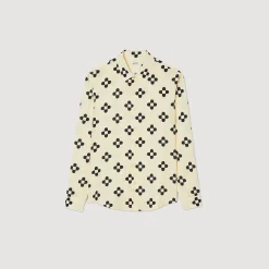 Homme SANDRO Chemise Cross Flower