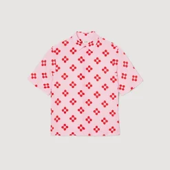 Homme SANDRO Chemise Cross Flower Manches Courtes