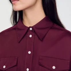 Femme SANDRO Chemise En Coton