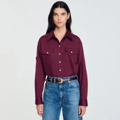 Femme SANDRO Chemise En Coton