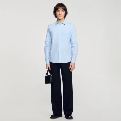 Homme SANDRO Chemise En Coton