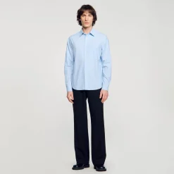 Homme SANDRO Chemise En Coton