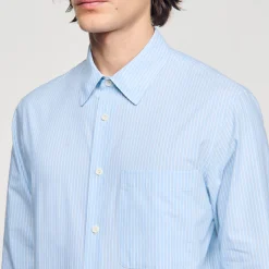 Homme SANDRO Chemise En Coton