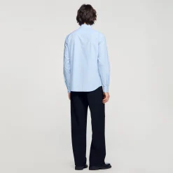 Homme SANDRO Chemise En Coton