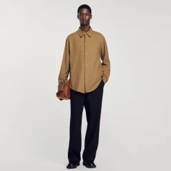 Homme SANDRO Chemise En Flanelle