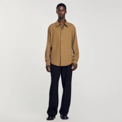 Homme SANDRO Chemise En Flanelle