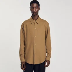 Homme SANDRO Chemise En Flanelle