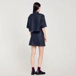 Femme SANDRO Chemise En Jean