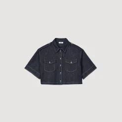 Femme SANDRO Chemise En Jean