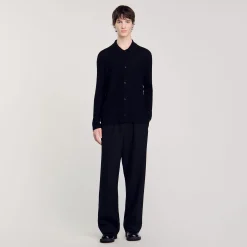Homme SANDRO Chemise En Maille