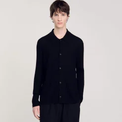 Homme SANDRO Chemise En Maille