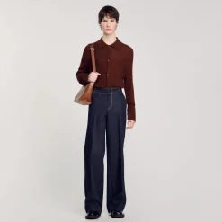 Homme SANDRO Chemise En Maille