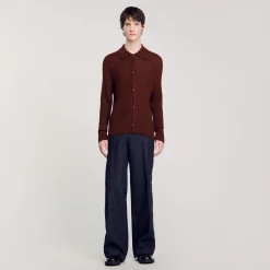 Homme SANDRO Chemise En Maille