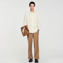 Homme SANDRO Chemise Fluide